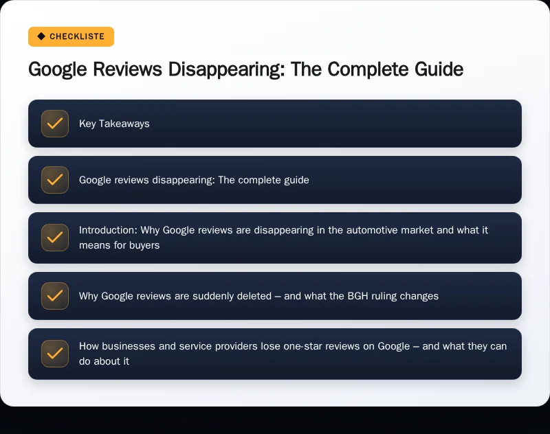 Infographic: Google Reviews Disappearing: The Complete Guide