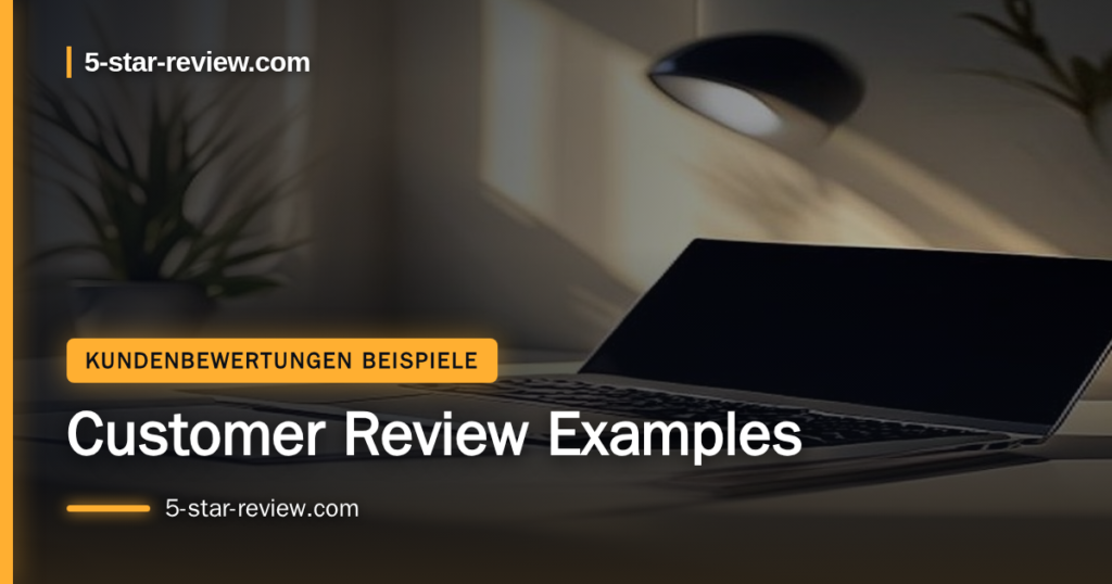 Beitragsbild: Customer Review Examples