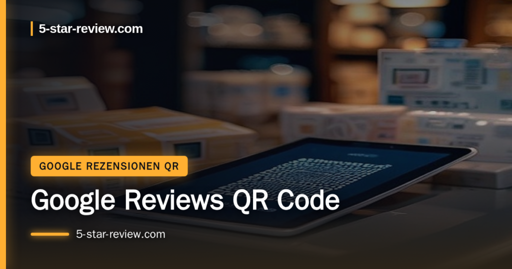 Beitragsbild: Google Reviews QR Code
