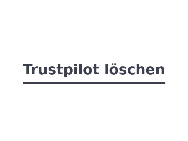 Trustpilot löschen